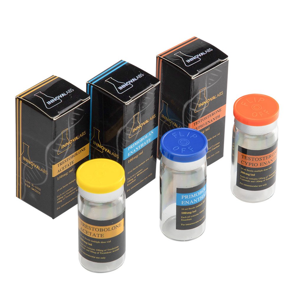 Custom Building Muscles Stronger Pharma Packaging Paper Box Set