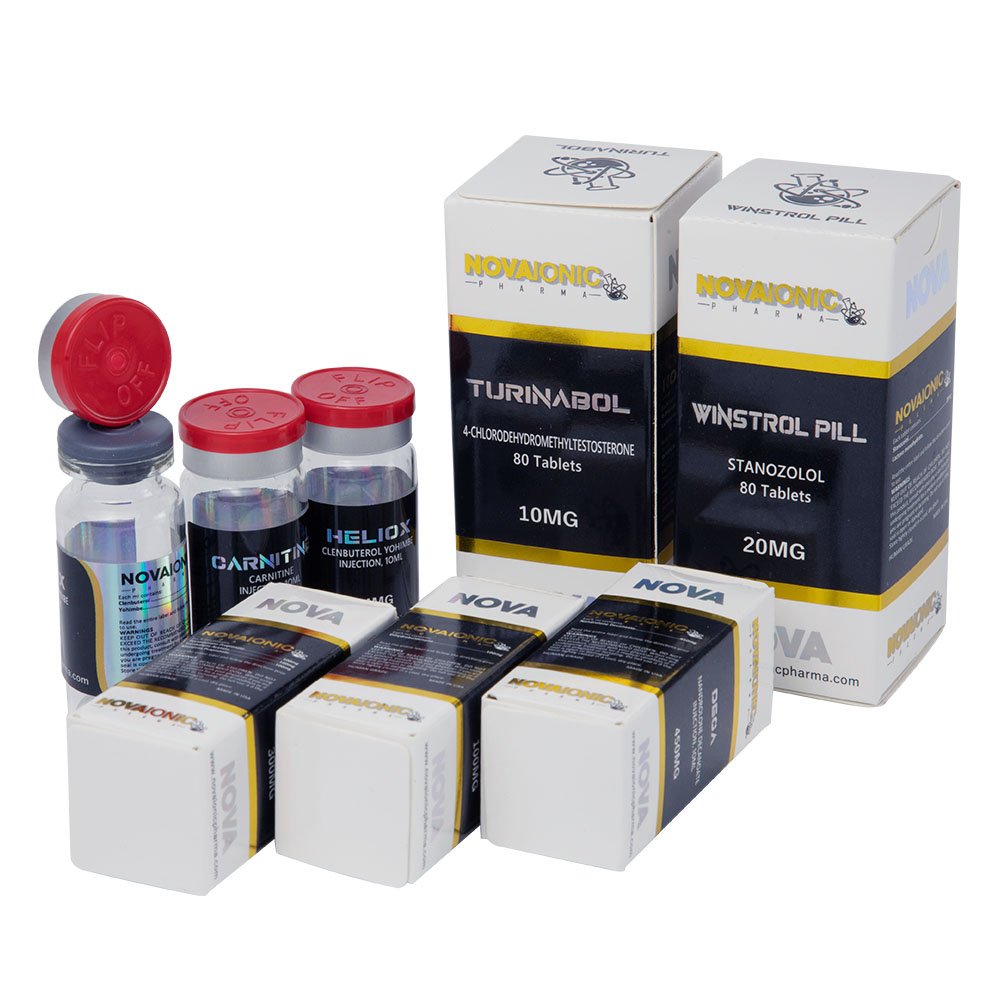 Custom Building Muscles Stronger Pharma Packaging Paper Box Set