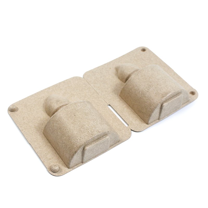 New Material Biodegradable Insert Packaging Pulp Electronics Bagasses Turkey Tray Large Pulp Tray For Gift Box
