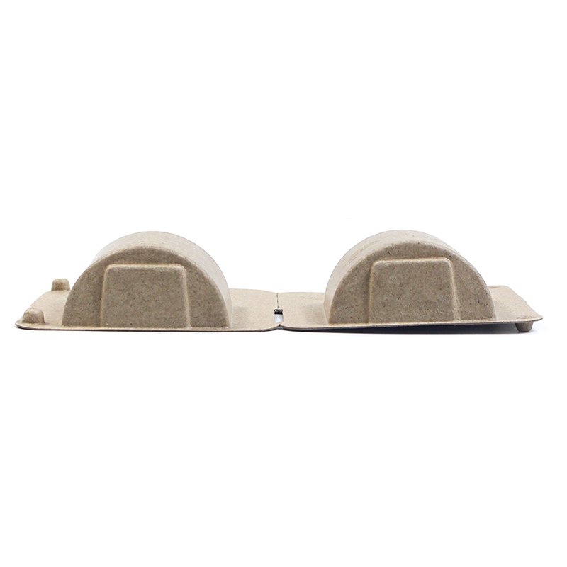 New Material Biodegradable Insert Packaging Pulp Electronics Bagasses Turkey Tray Large Pulp Tray For Gift Box