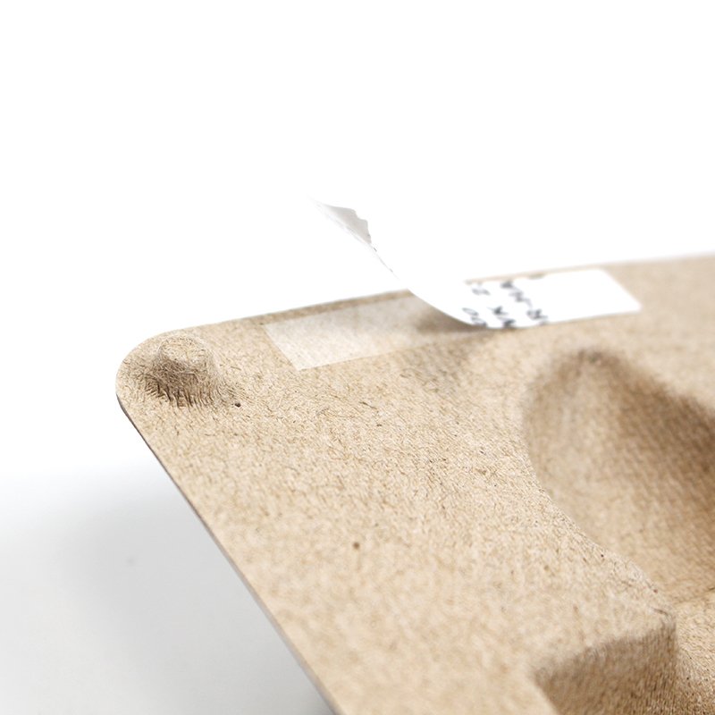 New Material Biodegradable Insert Packaging Pulp Electronics Bagasses Turkey Tray Large Pulp Tray For Gift Box
