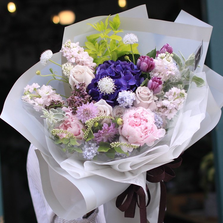 CALOR Transparent OPP packaging paper colorful flower packaging material recyclable paper