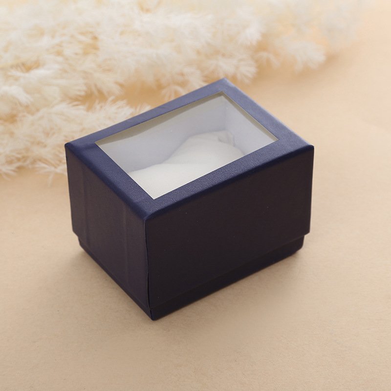 Rectangular Watch Jewelry Box Design Logo Craft Rigid Paper Watch Box Orange Packaging Paper Box For Watch Packaging