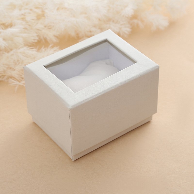 Rectangular Watch Jewelry Box Design Logo Craft Rigid Paper Watch Box Orange Packaging Paper Box For Watch Packaging