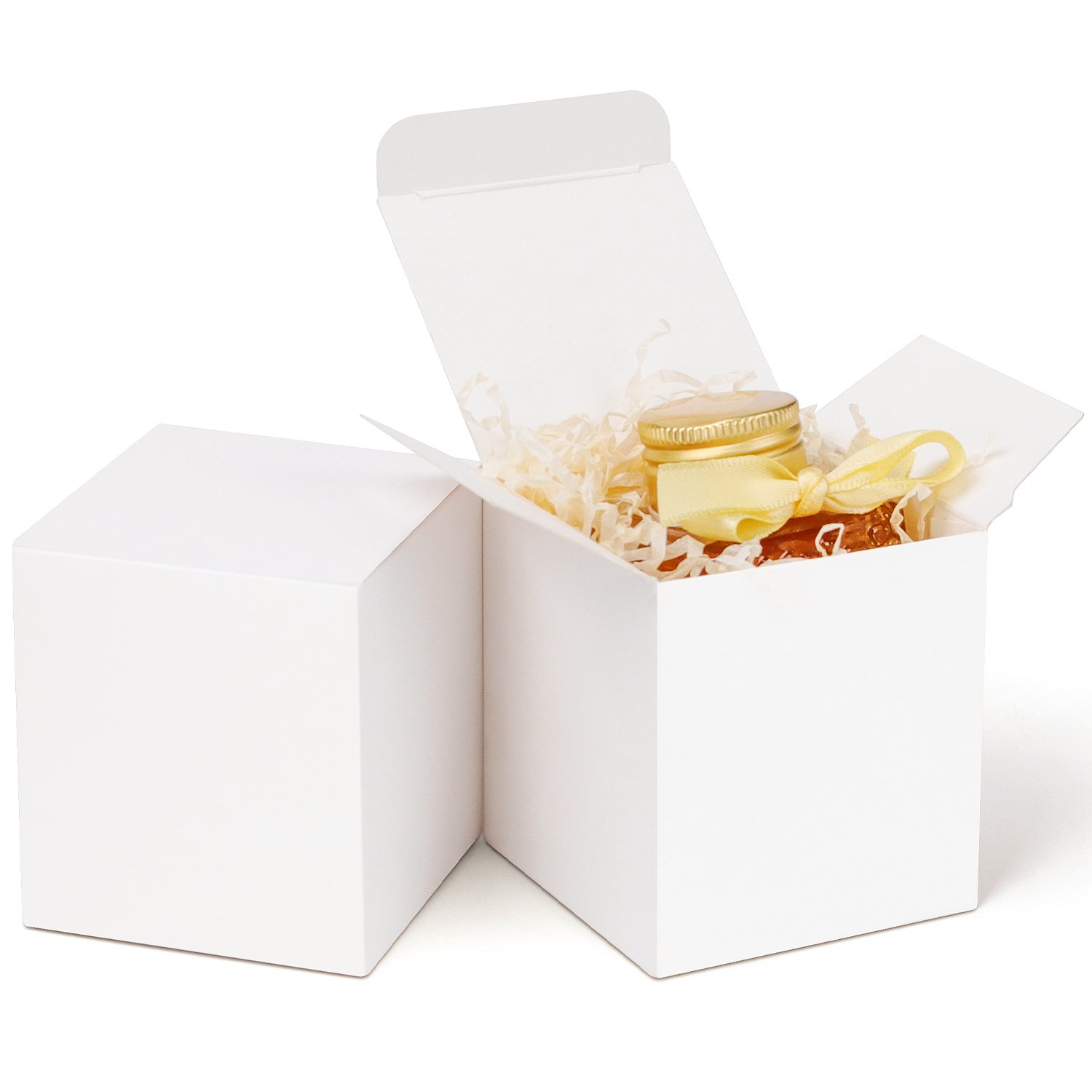 Customized product packaging small white box packaging plain white paper box white cardboard box