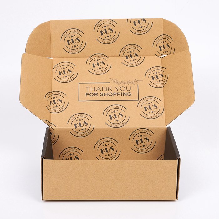 custom logo corrugated mailer box carton shipping mailing box biodegradable coffee mug E flute packaging box