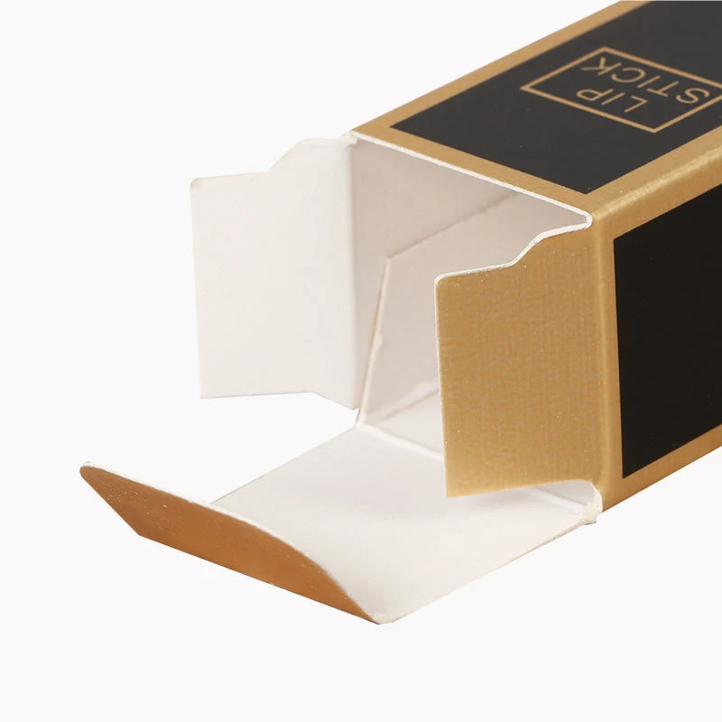 Wholesale Customize Lipstick Cosmetics Cardboard Lip Stick Perfume Glass Bottle Reverse Tuck Packing Box Spray Bottle Boxes