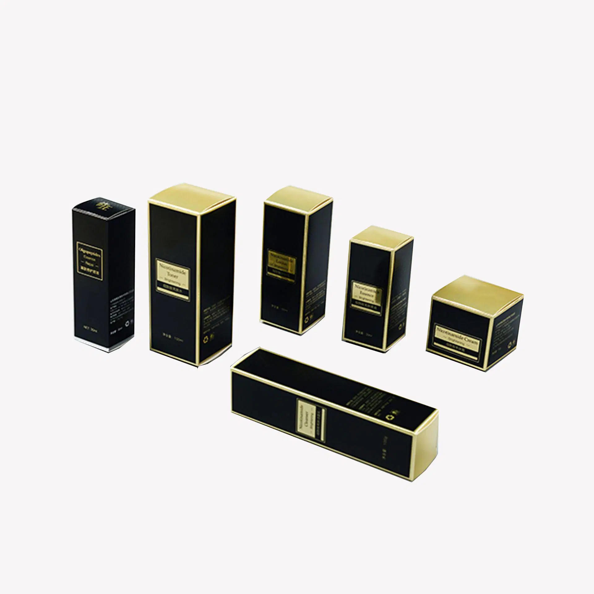 Wholesale Customize Lipstick Cosmetics Cardboard Lip Stick Perfume Glass Bottle Reverse Tuck Packing Box Spray Bottle Boxes