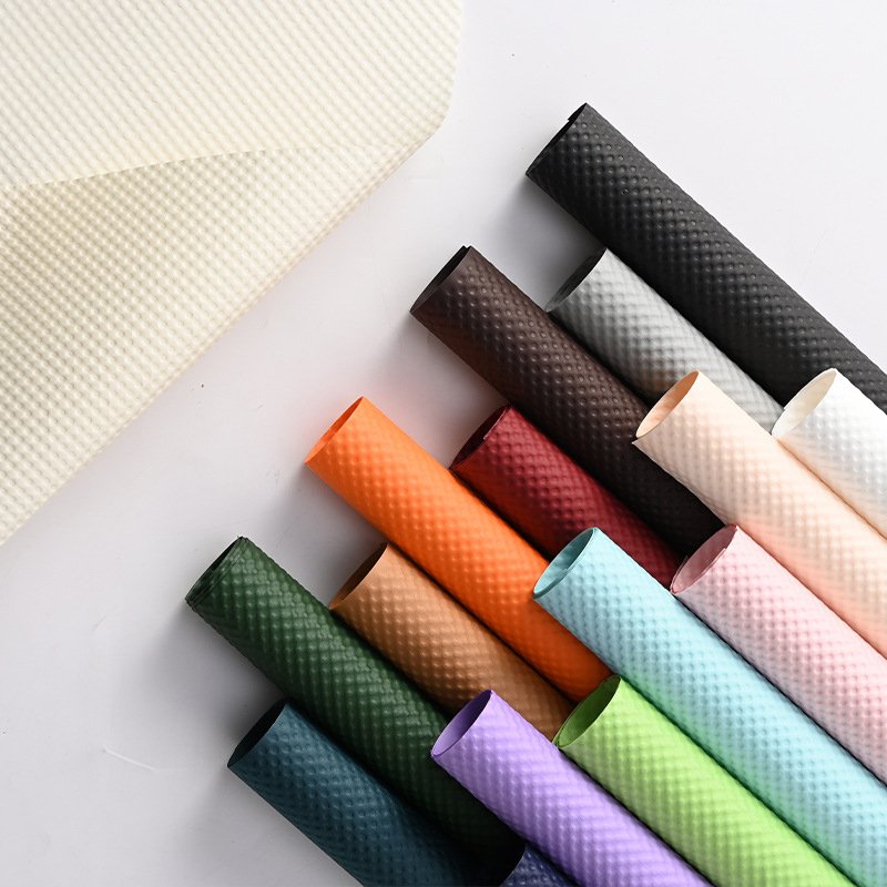 3D Embossed Flowers Wrapping Paper DIY Material Bouquet Wrapping Paper floral bouquet flower packaging florist package paper
