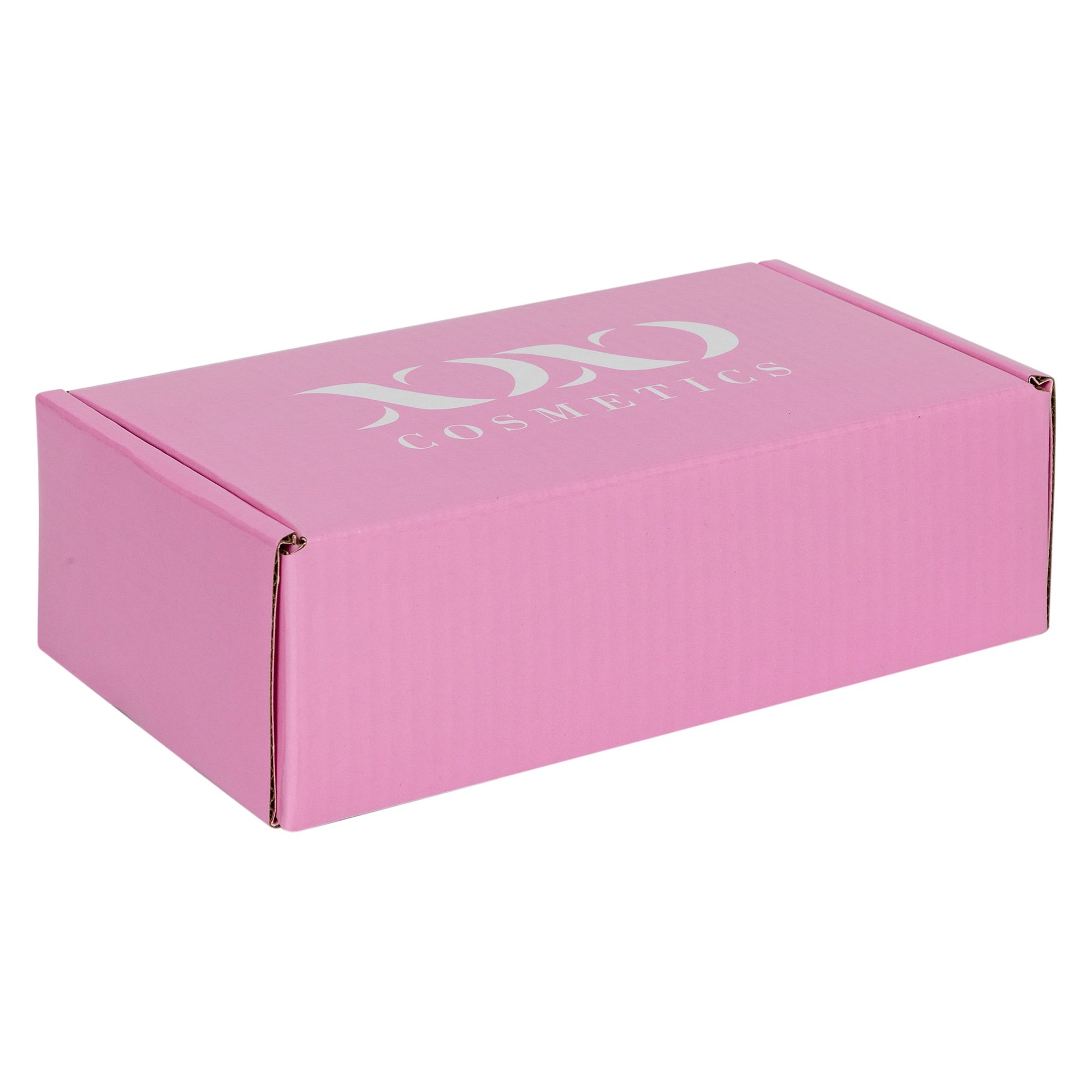 2022 New Custom Logo Pink Corrugated Mailer Cardboard Paper Packaging Mailing Postal Shipping Box