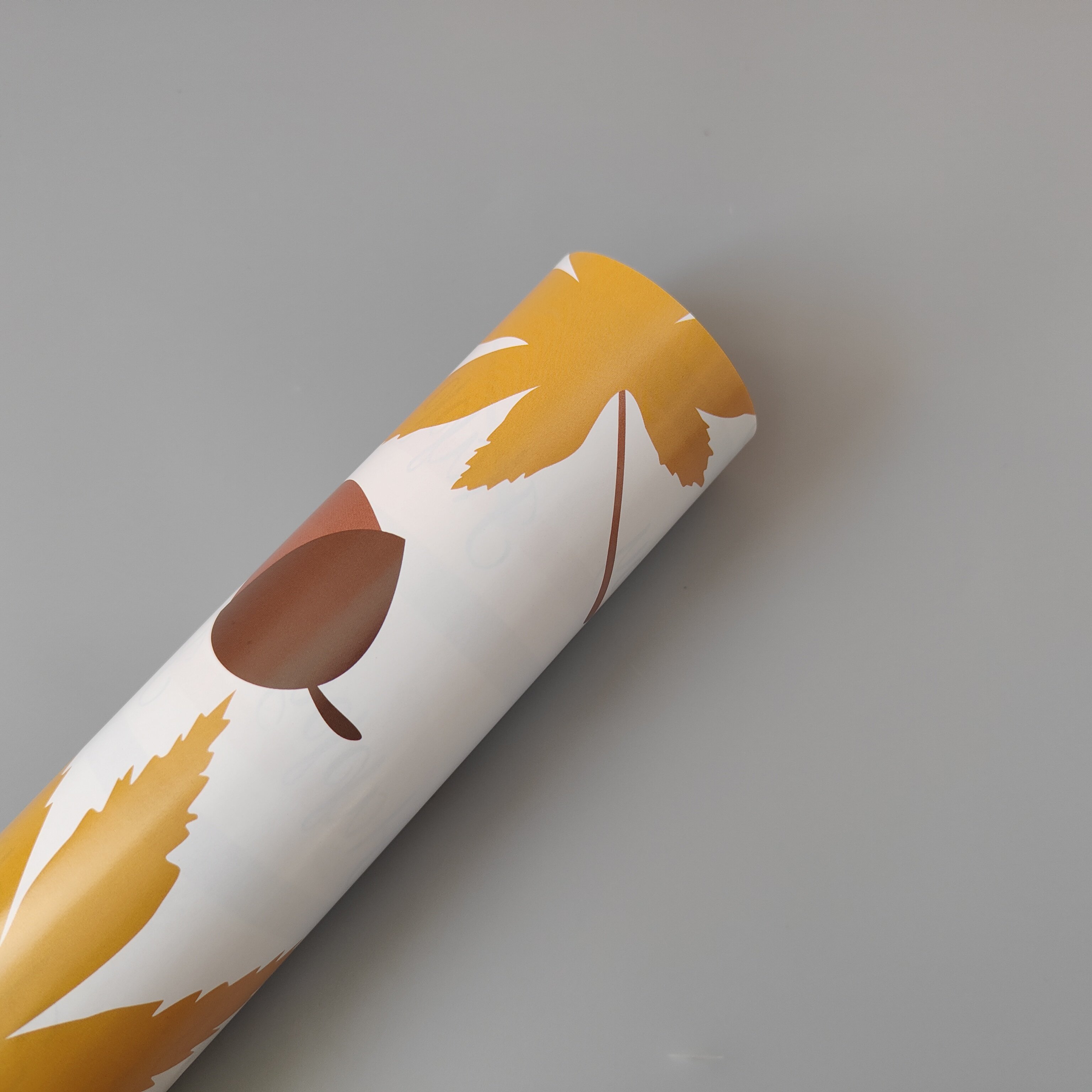 custom tissue paper gift wrapping paper with yellow packaging paper