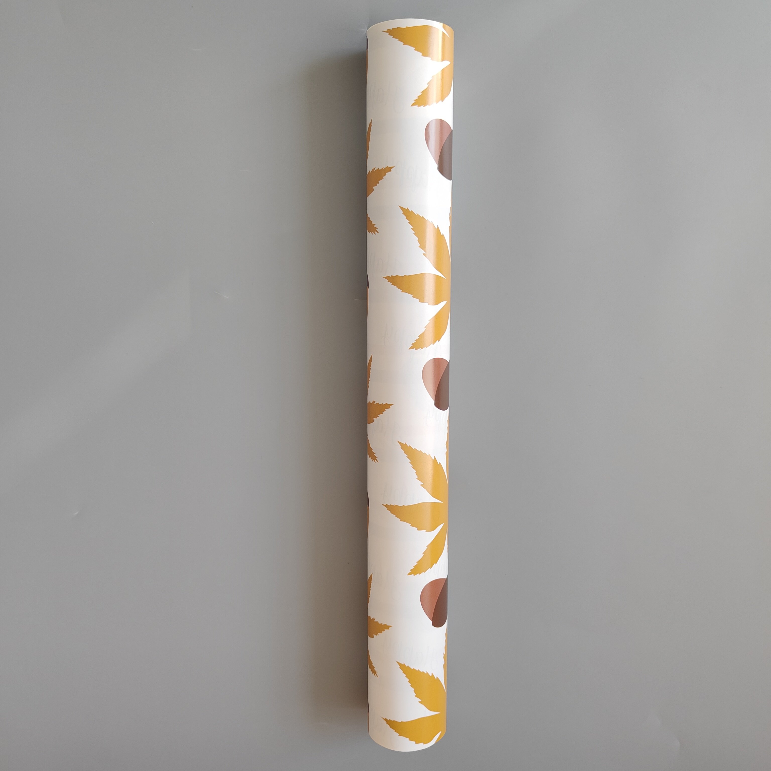 custom tissue paper gift wrapping paper with yellow packaging paper