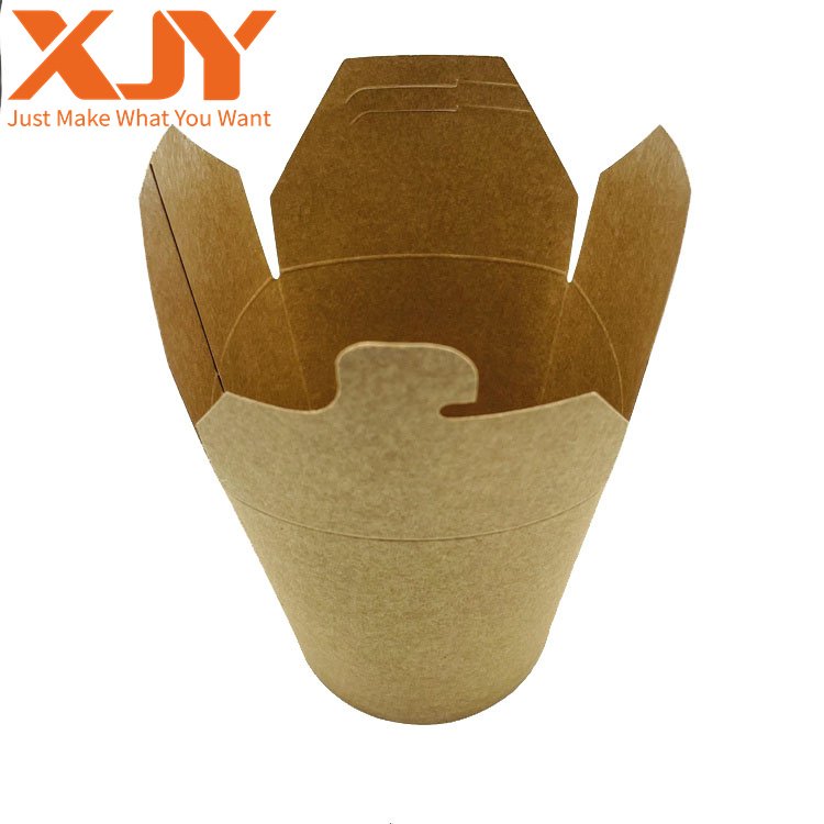 XJY Fried Chicken Dried Noodle Snack Chips Charcuterie Packages Take Away Fast Food takeout packing Paper Box