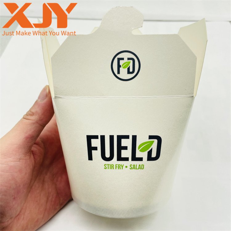 XJY Fried Chicken Dried Noodle Snack Chips Charcuterie Packages Take Away Fast Food takeout packing Paper Box