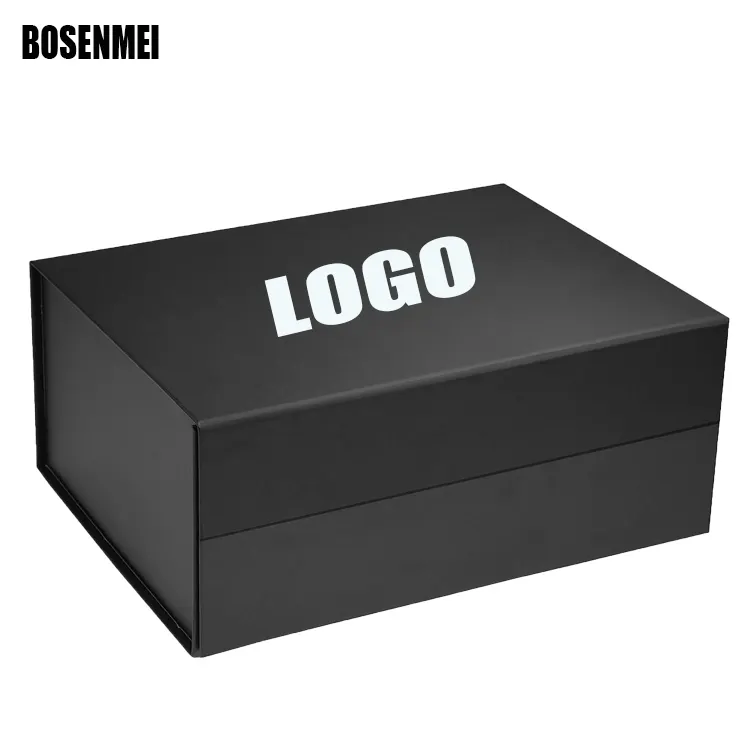 Packaging Folding Paper Business Gift Box Sponge Cardboard Box with Inner Tray EVA Customised Magnet Magnetic Luxury Packing B1