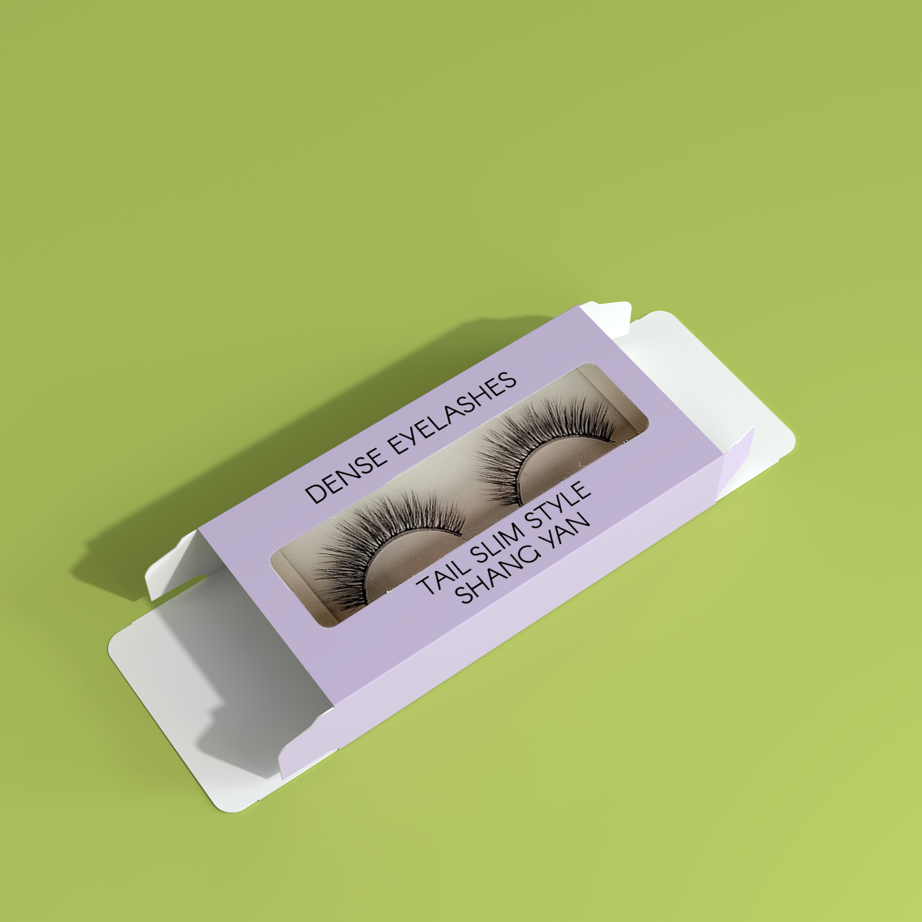 Custom Logo Printing Cardboard Lash Box Beauty False Eyelash Paper Packaging Boxes Cosmetic Case