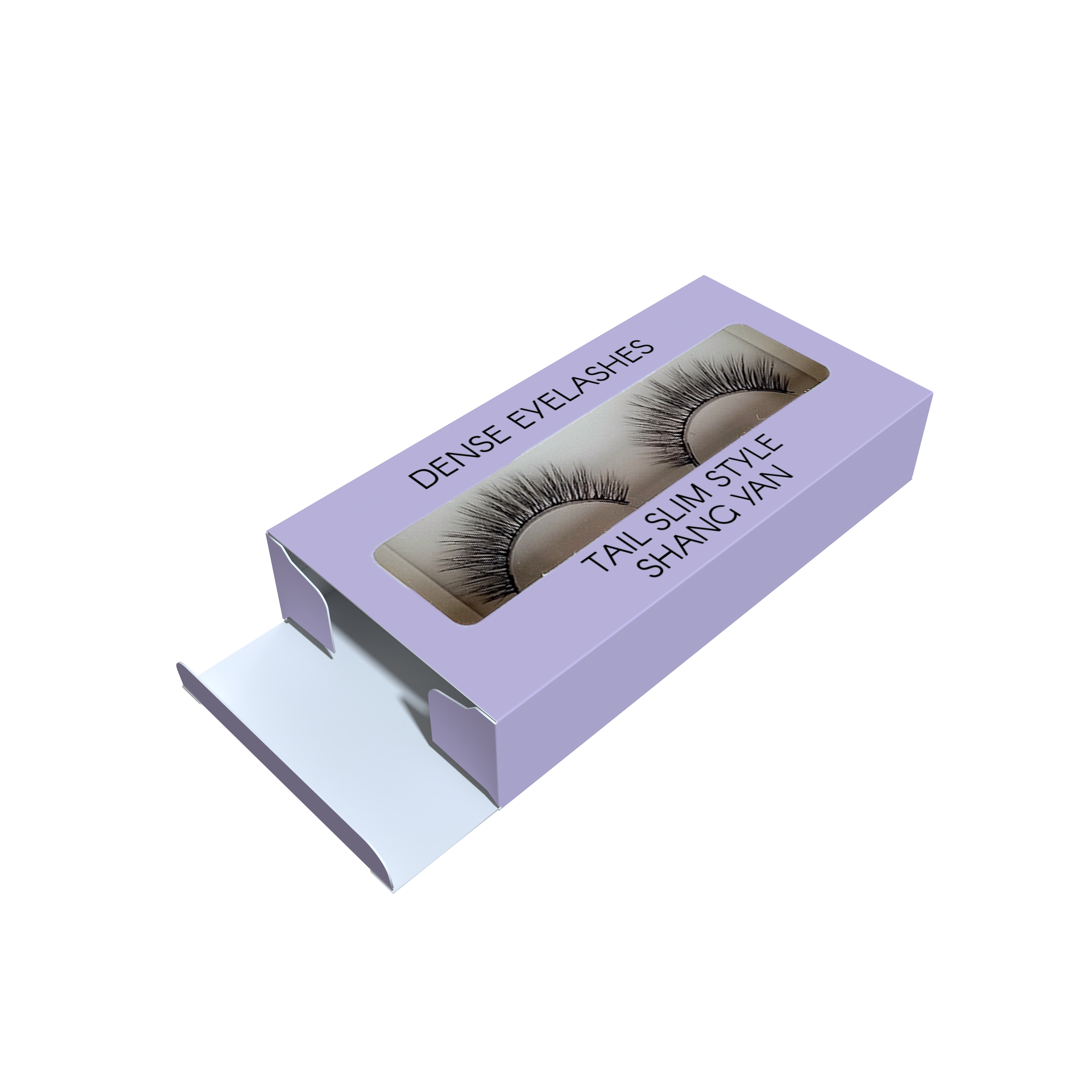 Custom Logo Printing Cardboard Lash Box Beauty False Eyelash Paper Packaging Boxes Cosmetic Case