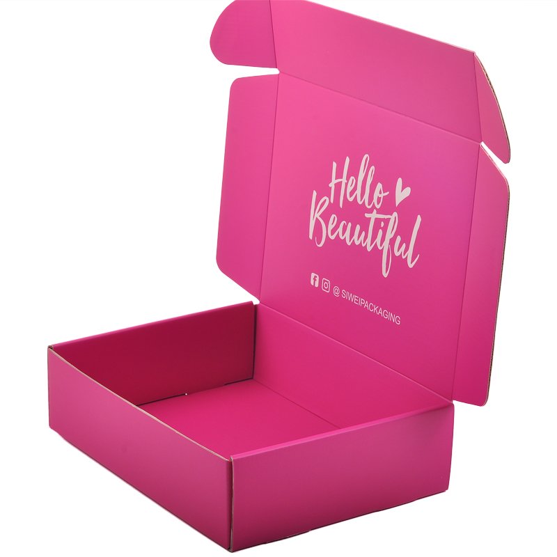 High Quality Custom Logo Folding Corrugated Paper Delivery Gift Shipping Self-assemble Shoe Carton Cardboard Apparel Package Box