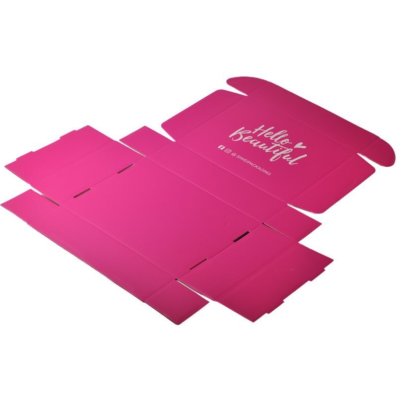 High Quality Custom Logo Folding Corrugated Paper Delivery Gift Shipping Self-assemble Shoe Carton Cardboard Apparel Package Box