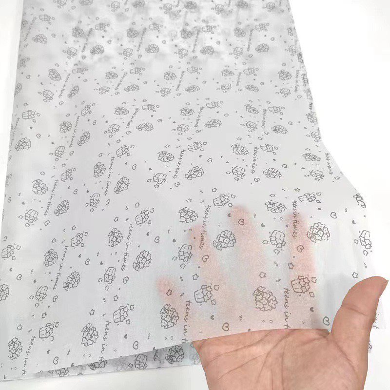 Wholesale Custom Logo Clothes White Tissue Paper Packaging Butter Paper for Packaging