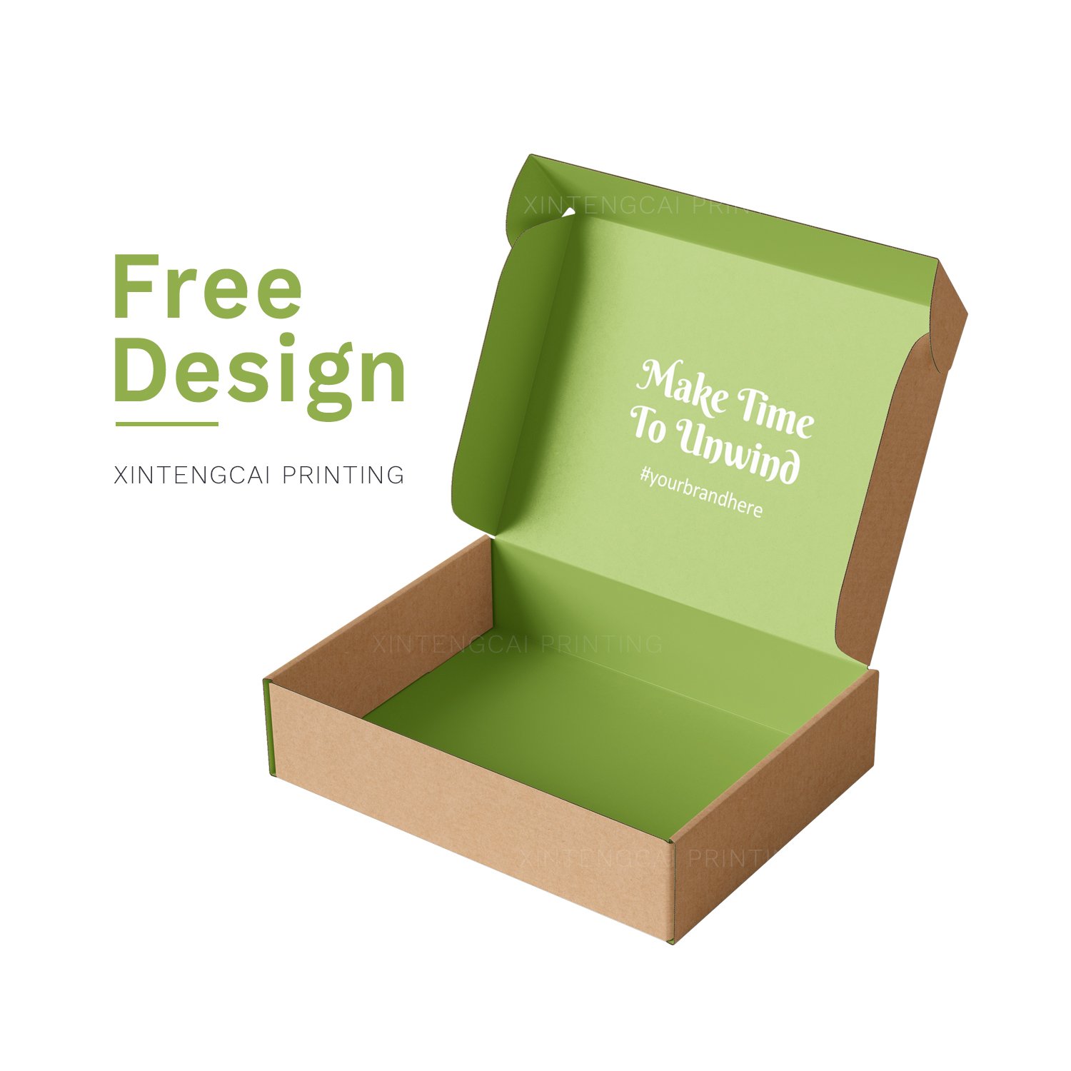 Wholesale Custom Logo Printed Corrugated Paper Packaging for Small Business Subscription Mailer Box Shipping Cardboard Gift Box