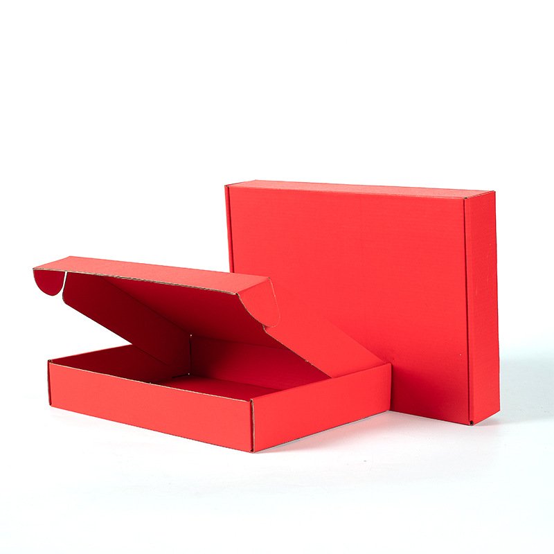 Custom Retail Logo Color Paper Mailing Product Box Printed Corrugated Folding Shipping Mailer Packaging Cardboard Box