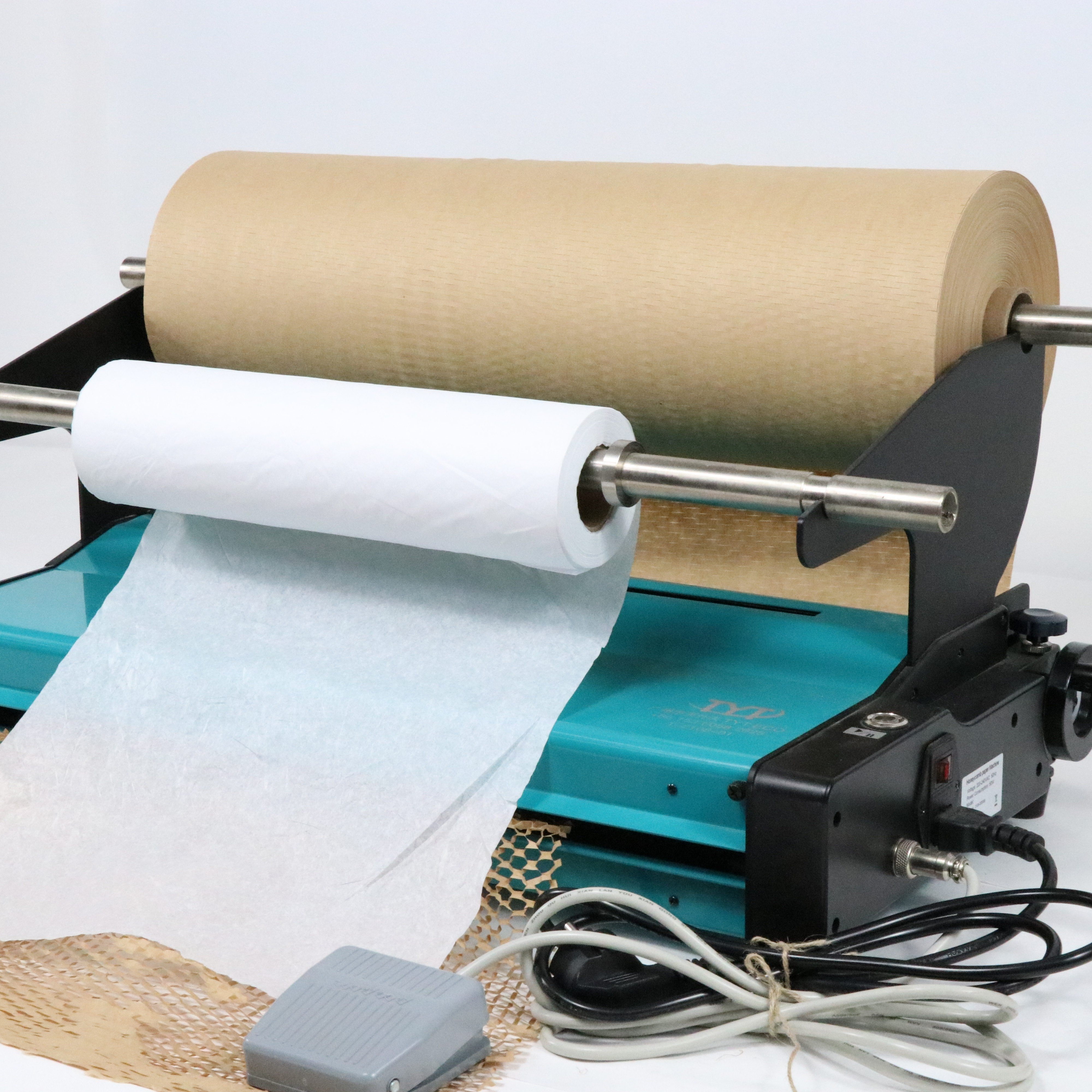 New paper roll kraft paper automatic stretching machine packaging material paper