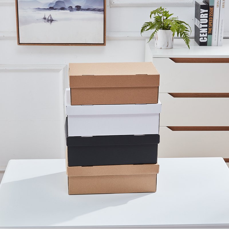 Recycled custom Cardboard Gift Paper Corrugated Shipping Boxes Kraft Packaging Mailer Box For Clothing