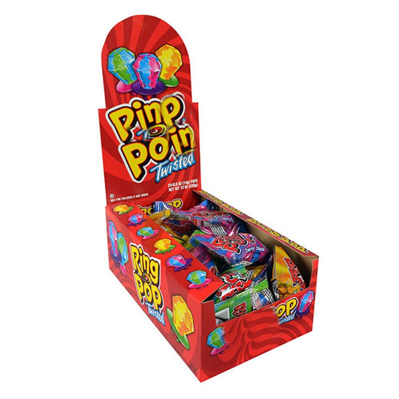 Custom Countertop product Display Stand retail pen candy Cardboard Counter PDQ Display Box Carton Box Display