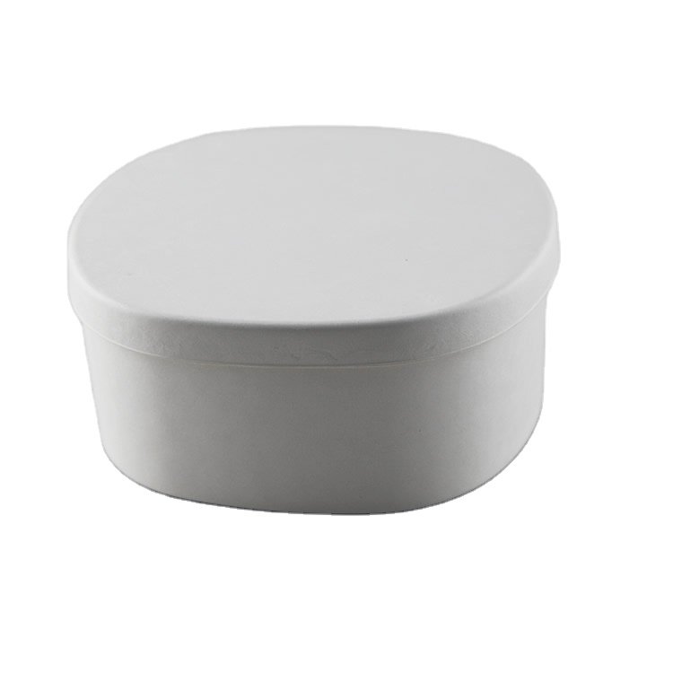 Eco Friendly Sugar Cane Packaging Paper Pulp Storage Box