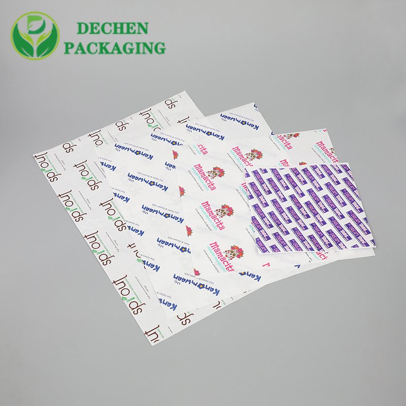 Custom Printed Deli Paper Burger Sandwich Food Wrapping Paper Suppliers