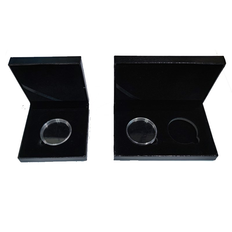 Commemorative coin gift box gold silver coin paper box