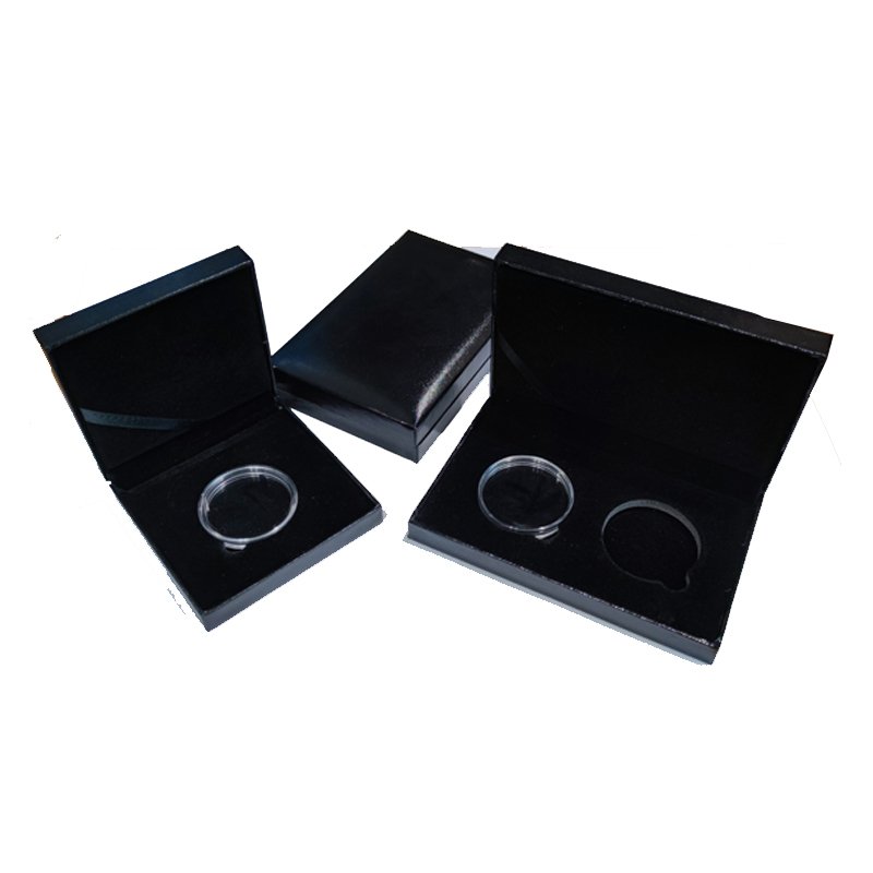 Commemorative coin gift box gold silver coin paper box