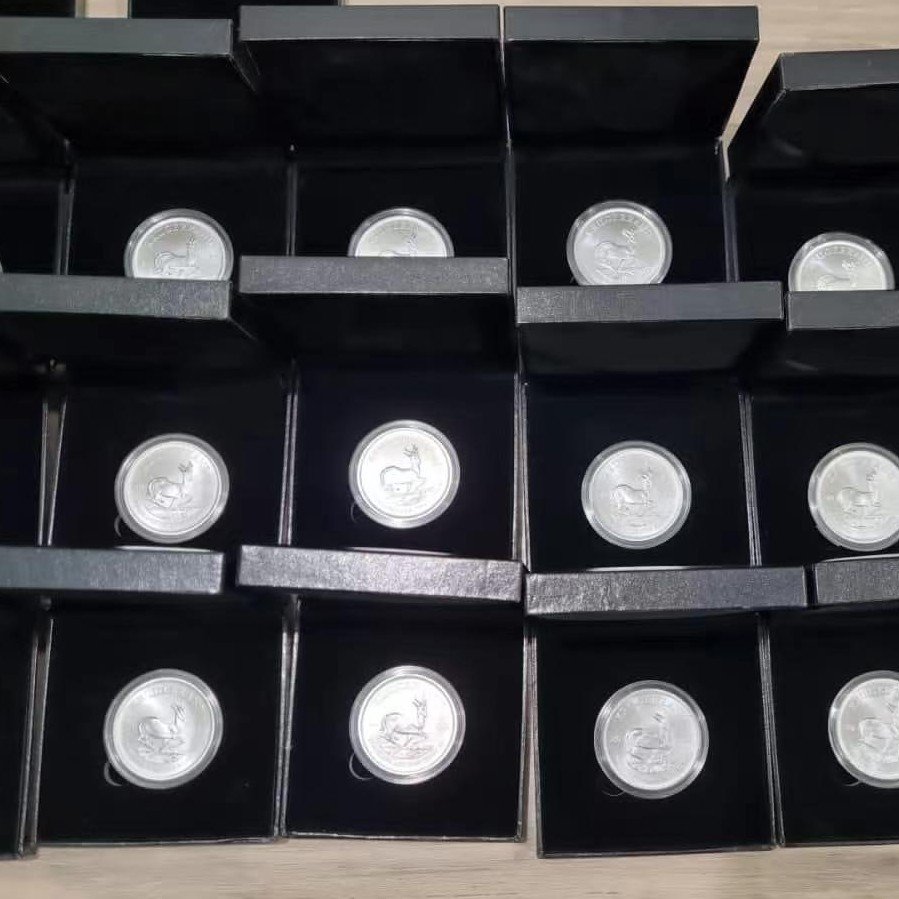 Commemorative coin gift box gold silver coin paper box