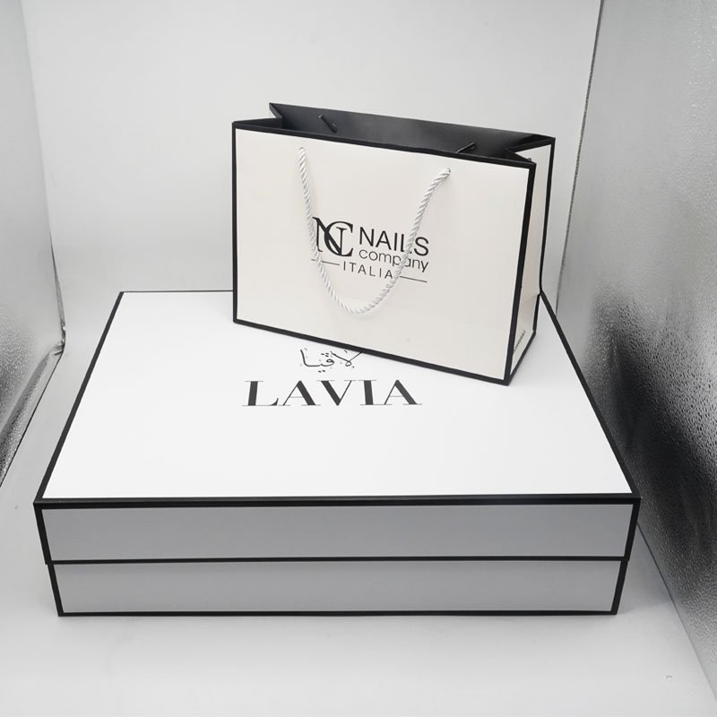 Luxury Printed Logo Foldable Storage Boxes Customized Bag Box Packaging For Clothes
