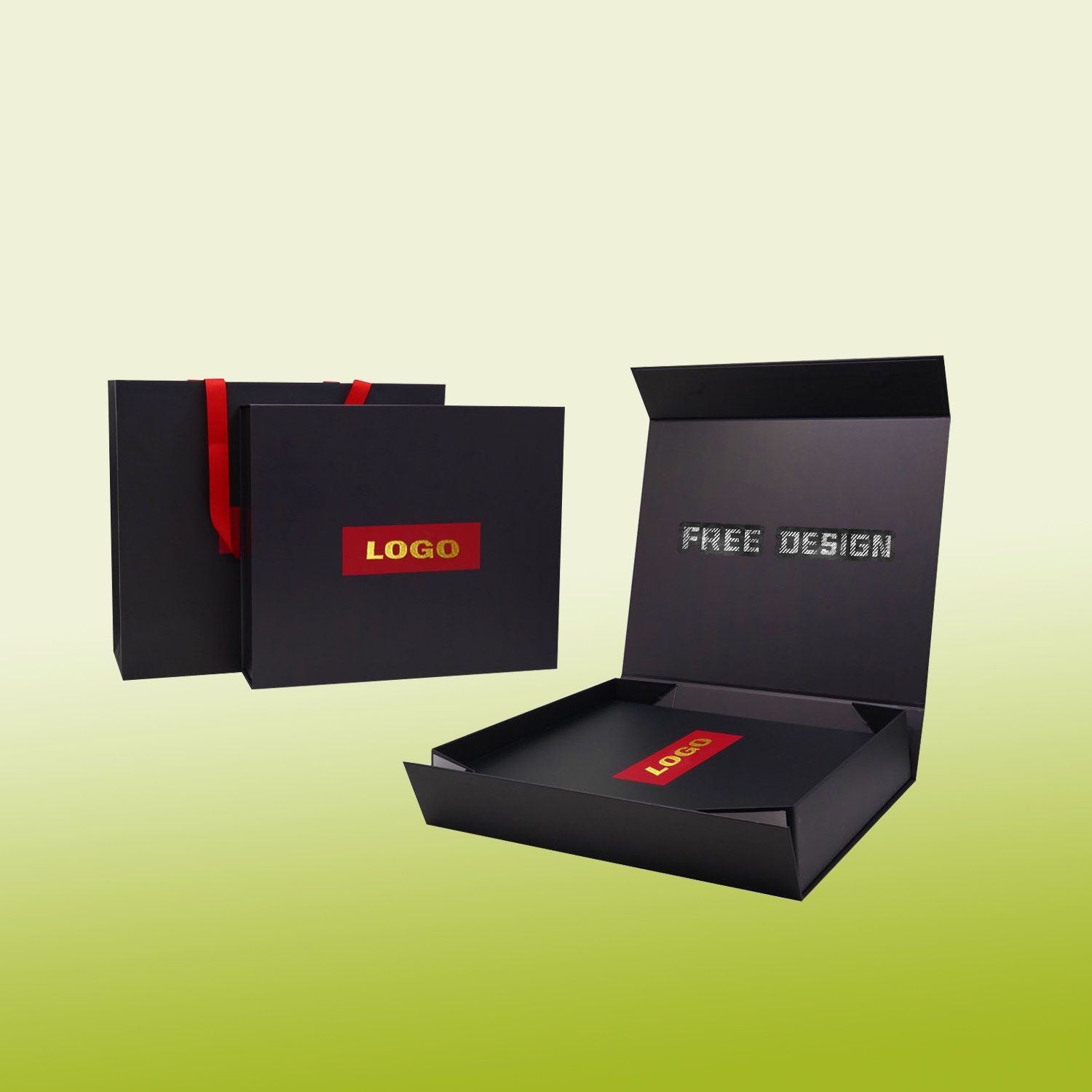 Luxury Printed Logo Foldable Storage Boxes Customized Bag Box Packaging For Clothes