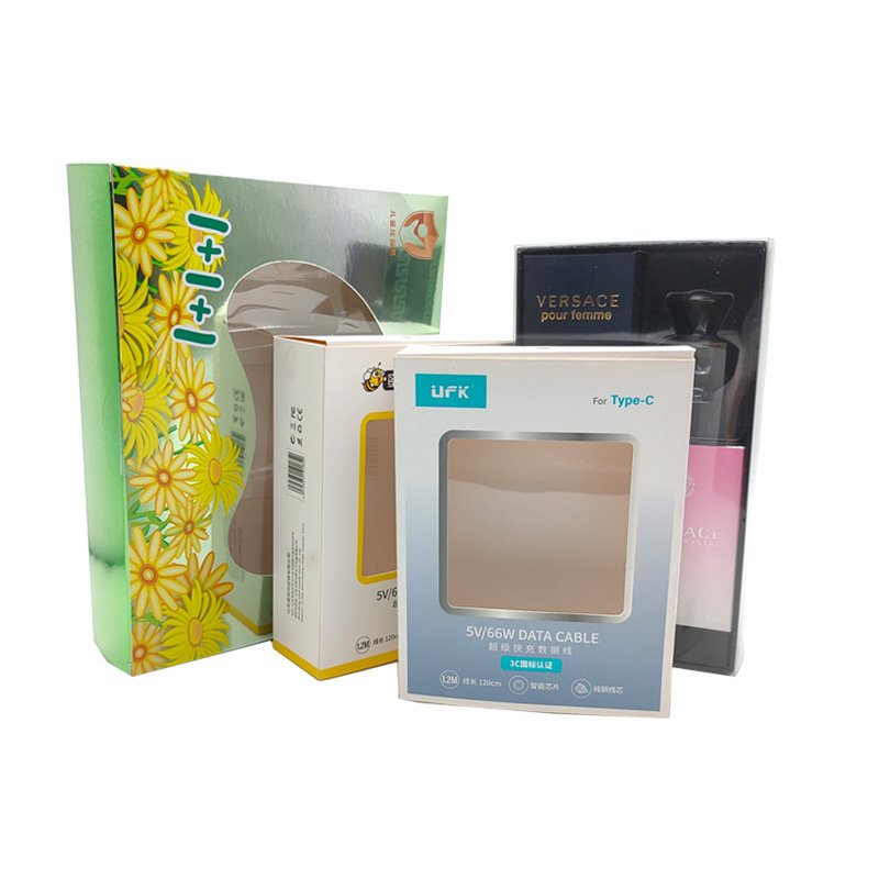 Folding Lotion Cardboard Makeup Cosmetic Paper Box Cosmetic Skin Care Packaging Paper Gift Box