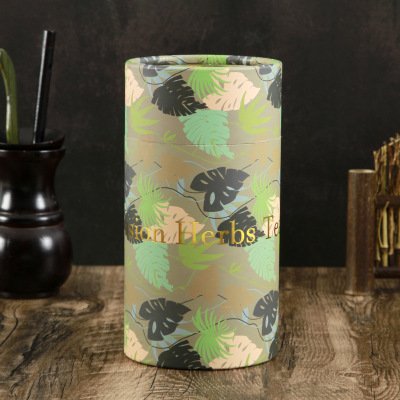 biodegradable lip balm push up cosmetic packaging 20ml 30ml 50ml 100ml recycled kraft cardboard white brown black paper tube