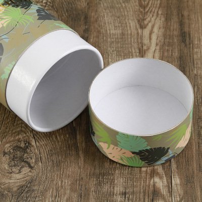 biodegradable lip balm push up cosmetic packaging 20ml 30ml 50ml 100ml recycled kraft cardboard white brown black paper tube