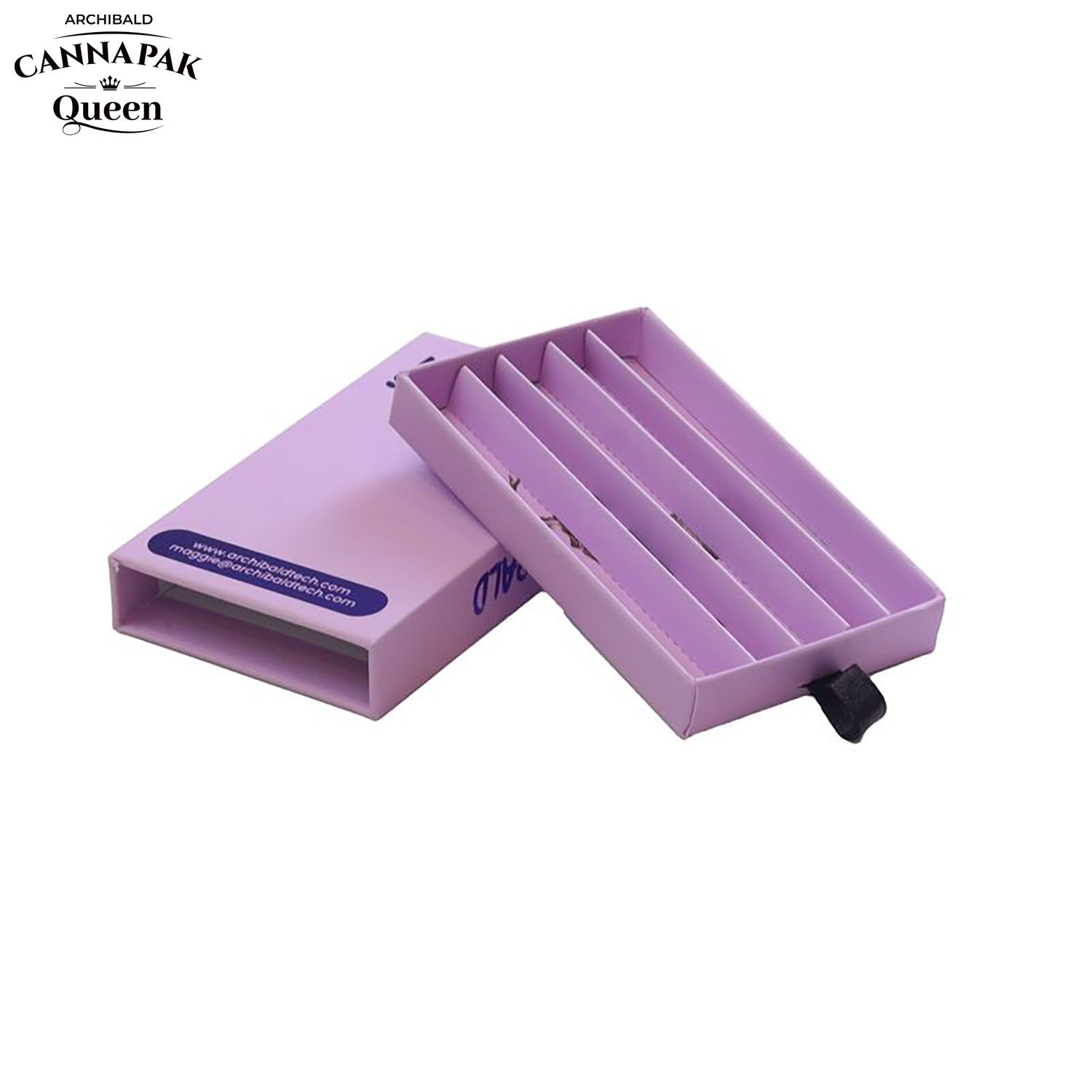 A Archibald Child Proof Box Pre Paper Roll Packaging Cigarette Box 5 Pack Smell Proof Cone Box With Child Resistant Button