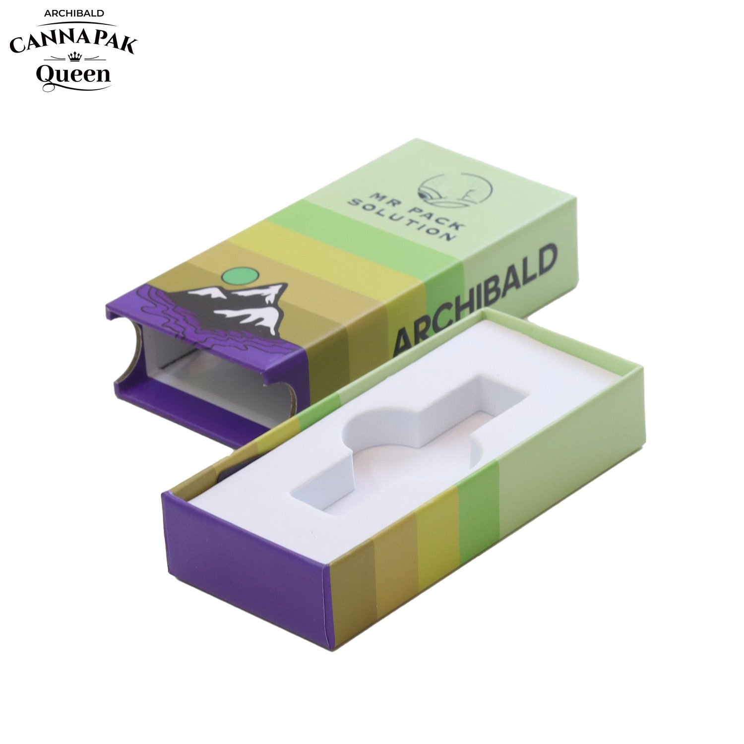 A Archibald Child Proof Box Pre Paper Roll Packaging Cigarette Box 5 Pack Smell Proof Cone Box With Child Resistant Button