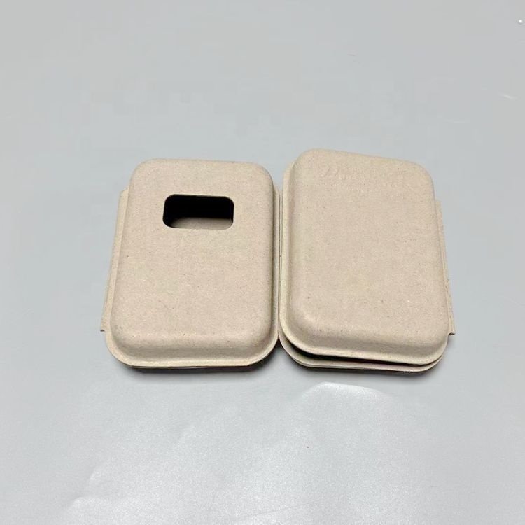 Custom Biodegradable Corrugated paper Pulp Molded Recycled packaging Box