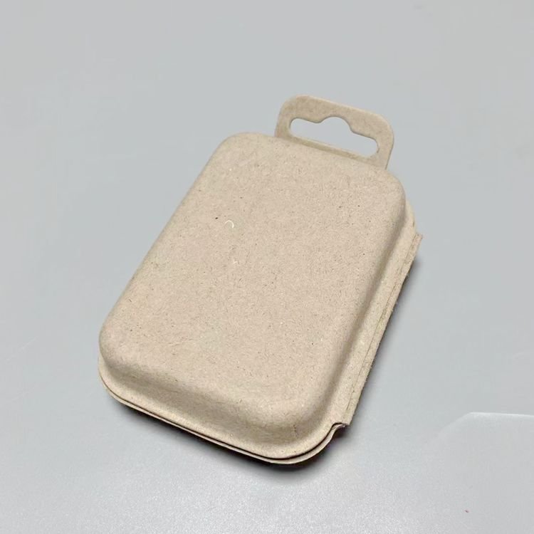 Custom Biodegradable Corrugated paper Pulp Molded Recycled packaging Box