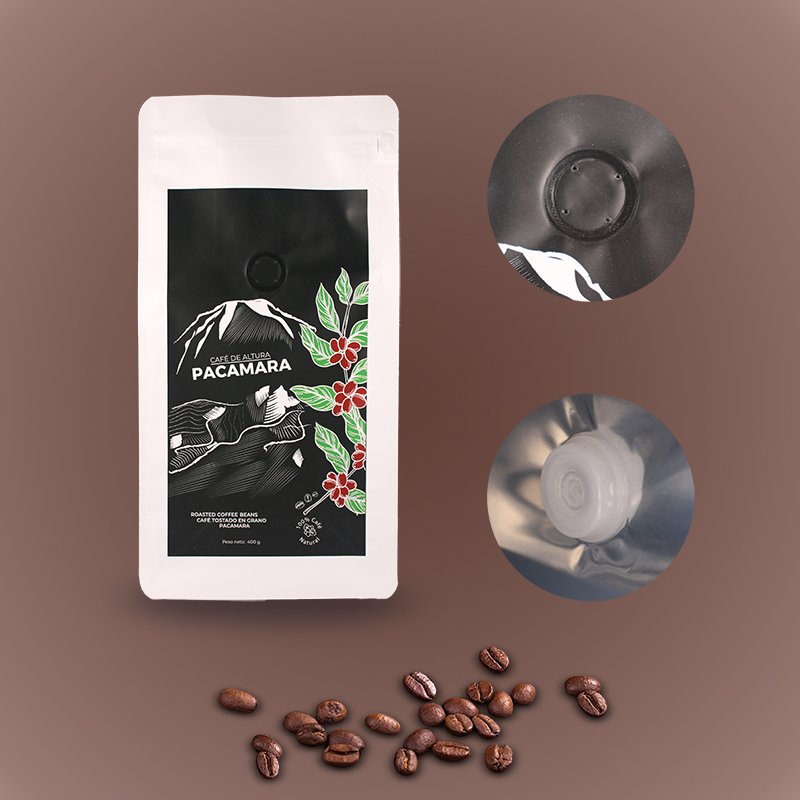 250g 340g 500g 1kg Wholesale Low MOQ Flat Bottom Pouch Custom Empty Coffee Bags Custom Printed Coffee Beans Packaging Bags