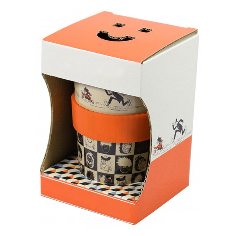 Free Design Window Cut Custom Mug Packaging Box Corrugated Paper Cardboard Mug Gift Box