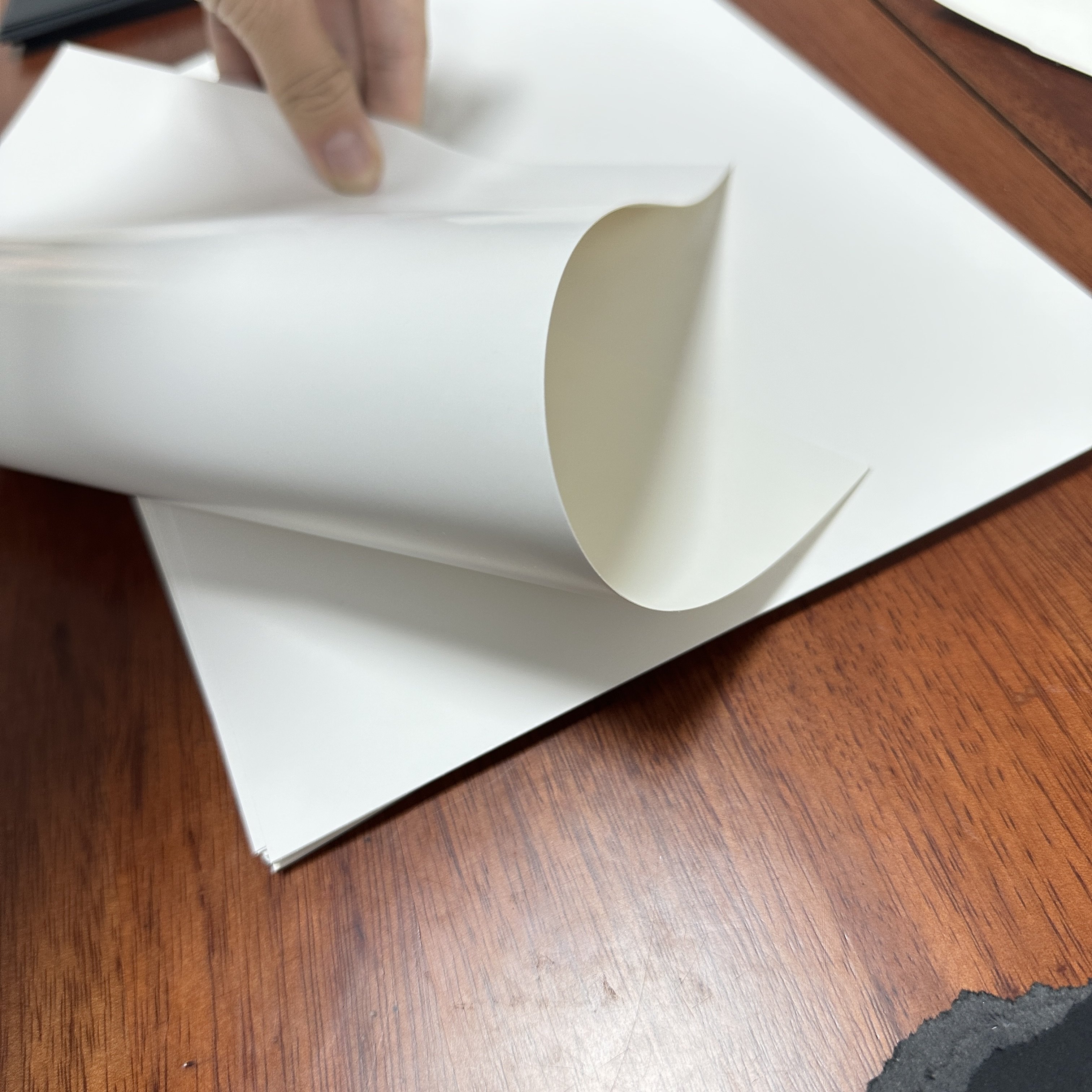 cardboard sheets wholesale/ivory card paper/250g c1s ivory paper sheet pe coated ivory paper fbb