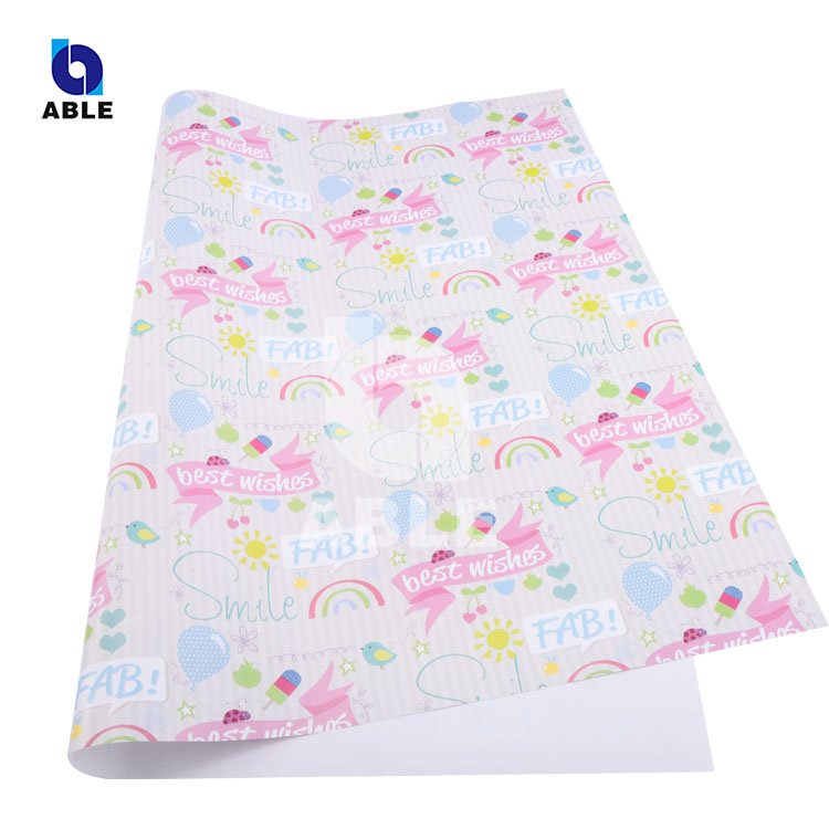 Factory Price China Wholesale Birthday, Christmas Gift Wrapping Paper Packaging Paper Roll
