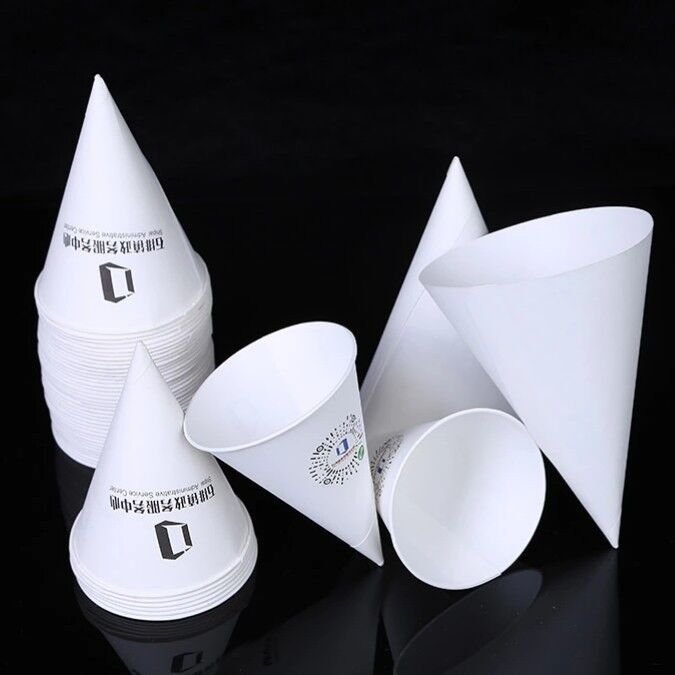Popsicle Packaging Cone Anti-Drip Ring Paper Tray Ice Cream Popsicle Drip-proof Tray Box Paper Tray