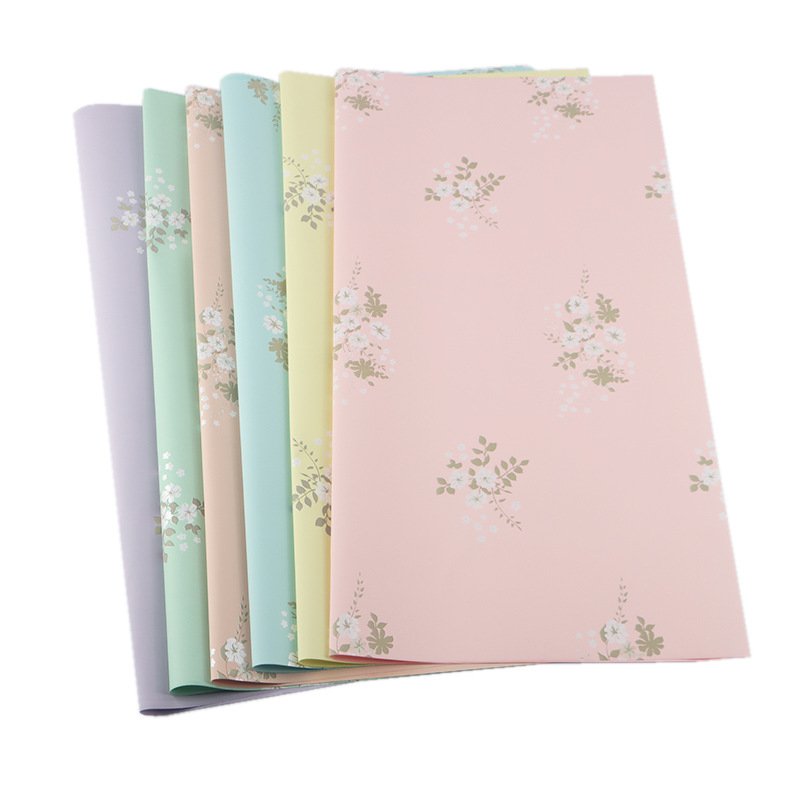 Wholesale printing thickened waterproof flower wrapping paper packaging material bouquet paper floral art for florists