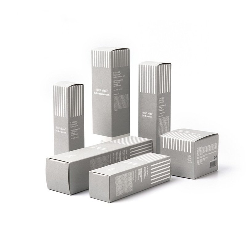 Wholesale Hot Style packaging paper cosmetic box for facial cleaner
